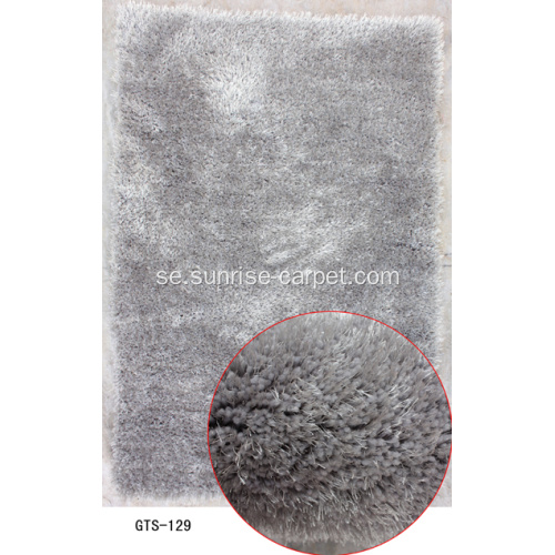 Elastic &amp; Silk Polyester Shaggy Rug